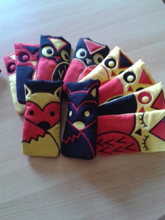 Fan-Handyhüllen Eule und Fuchs - Deutschland/Fußball